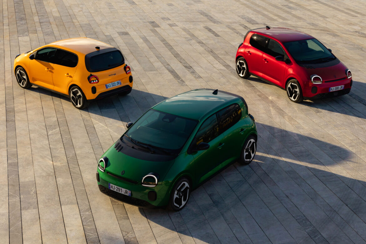 Rijden met de Renault Twingo E-Tech electric