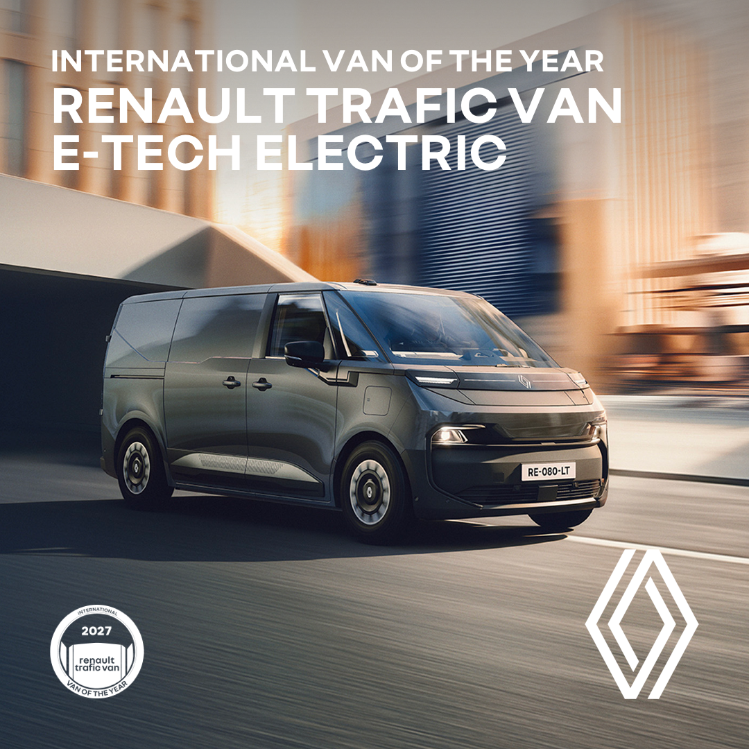 Renault Trafic – International Van of the Year!